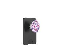 Lavanda Daisy Pattern Giocosi Fiori Flore PopSockets PopWallet per MagSafe