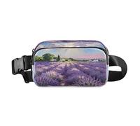 Lavanda Estate Provenza Carino Marsupio Marsupio per piccolo imprenditore Multiuso con Cinghia Regolabile per Ciclismo Escursionismo Palestra para la cintura de hombre