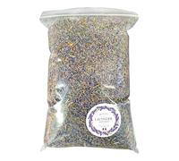 Lavanda Francese Germogli Naturale Fiori Secchi Ingrosso Super Blu Grado 500g