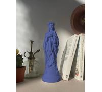 LAVANDA J'AI VU LA VIERGE STATUETTA MADONNA CON BAMBINO CM 29
