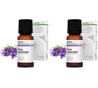 Lavanda Vera BIO (Lavandula officinalis) - 10 mL - Olio Essenziale Chemiotipizzato e Certificato AB - Distensione & Rilassamento - Aroma Labs - Made in France (Confezione da 2)