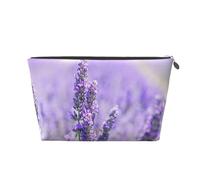 Lavanda viola, Borsa da toilette Borsa per trucco Borsa per cosmetici Borsa da toilette da viaggio portatile