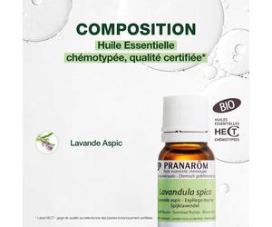 Lavander Bio Essential Oil 10 ml Olio essenziale