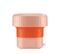 Lavanderia compatta. Lavatrice pieghevole, lavatrice multifunzionale for calzini, piccola lavatrice portatile da viaggio for dormitori all'aperto .Portatile(Pink)