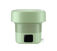 Lavanderia compatta. Lavatrice pieghevole, lavatrice multifunzionale for calzini, piccola lavatrice portatile da viaggio for dormitori all'aperto .Portatile(Green)