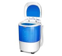 Lavanderia compatta. Mini lavatrice portatile compatta con asciugatrice centrifuga, capacità di lavaggio, design a risparmio energetico, lavatrice a vasca singola, cestello di centrifuga .Portatile