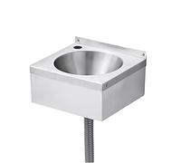 Lavandino artistico in vetro temperato con rubinetto a cascata, design trasparente, per bagni moderni