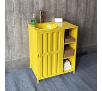 Lavandino da bagno industriale, stile retrò in ferro, per KTV Bar e Cyber Cafe, design in stile loft