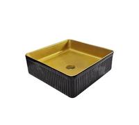 Lavandino Da Bagno Lavandino del bagno Lavandino del bagno dell'appartamento dell'hotel Lavabo da appoggio quadrato Lavandino del bagno di casa Lavandino di arte moderna Lavandino da Bagno Da Appoggio