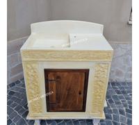 Lavandino Da Esterno, Lavatoio Pilozzo Per Giardino, Lavabo Con Mobile, Cemento