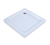 Lavandino Doccia Portatile Con Tubo Di Scarico, Lavabo Doccia For Camper Con Superficie Antiscivolo Testurizzata, Facile Installazione, Adatto For Angoli, Pareti, Camper(39.4x39.4x5.9in)