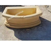 LAVANDINO LAVABO PILOZZO VASCA PER CUCINA DA ESTERNO GIARDINO IN CEMENTO MARMO