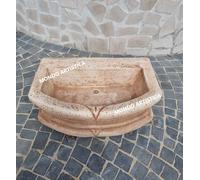 LAVANDINO LAVABO PILOZZO VASCA PER CUCINA DA ESTERNO GIARDINO IN CEMENTO MARMO