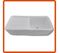 Lavandino lavello lavabo pilozzo da esterno giardino pietra marmo appoggio H22