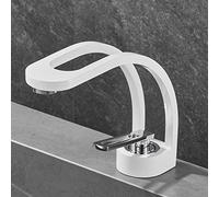 Lavandino per capelli completamente nero rame pistola per rubinetto caldo e freddo, lavandino a mano grigio con intarsio argentato