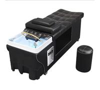 Lavandino per lavaggio capelli, lettino per shampoo professionale da salone con massaggio e circolazione dell'acqua per la terapia del trattamento della testa