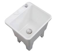 Lavandino per mocio da pavimento, lavandino per mocio da pavimento, lavandino per mocio con vasca profonda, lavandino per mocio in plastica con filtro di scarico del lavandino, lavandino di servizio