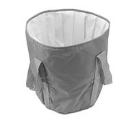 Lavandino Pieghevole Per Pediluvio, Lavabo Per Pediluvio a Doppio Strato con Borsa Portaoggetti, Lavabo Pieghevole da Viaggio Portatile, Vasca Pieghevole Per Pediluvio Per Esterni(grigio)