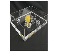 Lavandino trasparente, Vassoio fotografico in acrilico for riprese subacquee, ritratti, pubblicità alimentare, diverse dimensioni(25x15x15cm/8.8x7.8x5.9in)