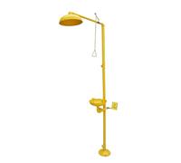 Lavaocchi for doccia di emernza in acciaio inossidabile composito 304, set verticale for lavaggio a doppio occhio Per uso fai-da-te(8)