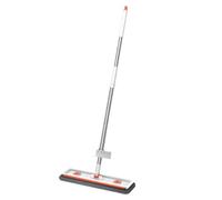 Lavapavimenti Mocio con Microfibra, Panno Lavabile Riutilizzabile per Pulizia Pavimenti, Mop Assorbente per Casa Cucina Bagno, Scopa Lavapavimenti con Manico Regolabile E Design Pratico