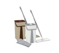 Lavapavimenti Mopo Wash 8L con Bastone Snodabile e Secchio Diviso e 2 Panni