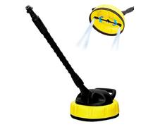 Lavapavimenti per esterni - Heavy Duty Rotary Patio e | Testa girevole a 360° con getti spray per una pulizia efficiente, accessorio riutilizzabile per la pulizia del calcestruzzo per