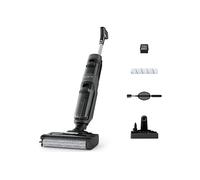 Rowenta X-Clean 4 GZ5037WO scopa elettrica Aspirapolvere elettrica Batteria Secco e bagnato Schiuma Senza sacchetto 200 W Alluminio, Grigio