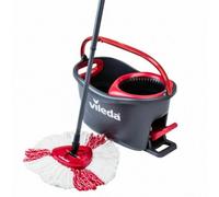 Vileda Turbo Set Mocio Rotante in Microfibra + Secchio