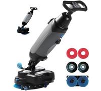 Lavapavimenti uomo a terra con sterzo wireless a 360°