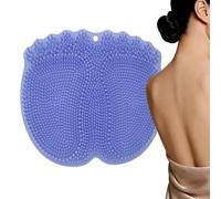 Lavapiedi Da Doccia | In TPE Da 29,5x23,5 Cm | Spazzola Scrub Corpo Con Ventose E Setole Morbide | Tappetino Da Doccia Massaggiante Per Piedi E Schiena | Per Donne, Uomini, Bambini, Anziani, Casa, Bag