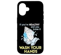 Lavare le mani Wash Your Hands Lavaggio a mano divertente Custodia per iPhone 16