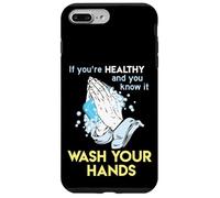 Lavare le mani Wash Your Hands Lavaggio a mano divertente Custodia per iPhone 7 Plus/8 Plus