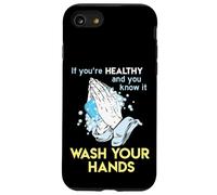 Lavare le mani Wash Your Hands Lavaggio a mano divertente Custodia per iPhone SE (2020) / 7/8