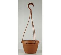 "LAVAREDO" CIOTOLA DI PLASTICA COMPLETA DI GANCIO E CON RISERVA D'ACQUA (COCCIO, 20 Centimetri)