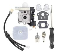 LAVAS Carburatore for soffiatore for Foglie Echo PB250LN PB-250 ES250 RB-K106 con Filtro dell'Aria, Strumento di Regolazione del carburatore, Tubo del Carburante