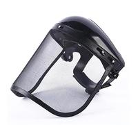 LAVAS For 1 pezzo di casco di sicurezza for tagliabordi da giardino in acciaio inossidabile con maschera protettiva di sicurezza anti-spruzzi e rete integrale(A5)