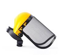 LAVAS For 1 pezzo di casco di sicurezza for tagliabordi da giardino in acciaio inossidabile con maschera protettiva di sicurezza anti-spruzzi e rete integrale(A3)
