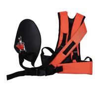 LAVAS for Tosaerba, Cinghia, Cintura Imbottita, Imbracatura for tagliabordi, Doppia Spalla, Tessuto Oxford, Cintura Regolabile, Accessori for Attrezzi da Giardino