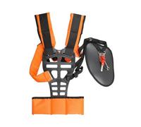 LAVAS Imbracatura Regolabile con Doppia Tracolla e Imbottitura for Operatori di Attrezzi da Giardino Che utilizzano decespugliatori, seghe a Nastro e Tosaerba.
