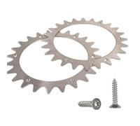 LAVAS Kit di Ruote di trazione for Parti di Chiodi, 205 mm, for Robot tagliaerba Landroid, for Worx Plus SM, Manuale delle Parti del tagliaerba a trazione