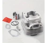 LAVAS Kit pistone cilindro pistone 1 pz RACCORDO IN ACCIAIO INOX Adatto for tagliasiepi a 2 tempi 40-50 Tosaerba