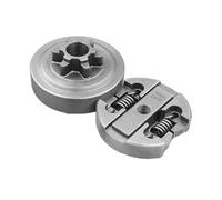 LAVAS Tamburo Frizione a 6 Denti Universale Adatto for motoseghe Cinesi 2500 2600 25cc RedMax Zenoah G2500 con Impugnatura Superiore STIGA Anova AMA e Altro Ancora(Clutch Drum)