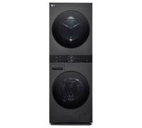 LG WashTower WT1210BBF Colonna Bucato 12/10kg AI DD, Classe A-10%/A+++, Pannello unificato