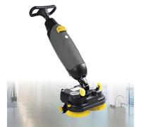 Lavasciuga Pavimenti a Batteria 3-in-1 per Uso Commerciale, Macchina Lavapavimenti Professionale 17 Pollici con Serbatoio Doppio, per Hotel, Uffici e Superfici Dure o Lisce(Gray)