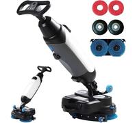 Lavasciuga Pavimenti Professionale, Lucidatrice E Pulitrice per Pavimenti Ad Alta Resistenza, Pulizia Profonda di Piastrelle E Fughe, Pavimenti in Legno E Moquette, PUò Pulire 1200 ㎡ All'ora White