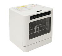 Lavastoviglie, 800 W, lavastoviglie da tavolo con indicatore LED, 4 programmi, mini lavastoviglie per appartamenti, camper