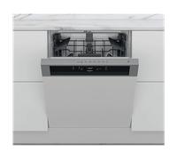 LAVASTOVIGLIE A scomparsa parziale WHIRLPOOL WBC3C26X, Programmi 8, Dimensioni: L 595 mm, A 820 mm, P 570 mm, Rumorosità 46 dB(A), Consumo di acqua 9,5 l, Non applicabile