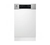 LAVASTOVIGLIE A scomparsa totale ELECTROLUX EEM43300IX, Programmi 8, Dimensioni: L 446 mm, A 818 mm, P 570 mm, Rumorosità 44 dB(A), Consumo di acqua 9,9 l, Acciaio inox, Classe -