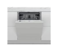LAVASTOVIGLIE A scomparsa totale WHIRLPOOL WIC 3C33 PFE UK, Programmi 8, Dimensioni: L 598 mm, A 820 mm, P 555 mm, Rumorosità 43 dB(A), Consumo di acqua 9,5 l, Argento